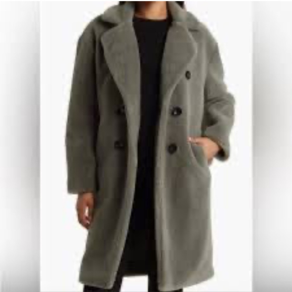 Rebecca Minkoff Gray Teddy Jacket